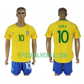 Camiseta de fútbol Brasil Kaka 10 1ª equipación Mundial 2018